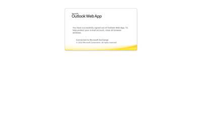 Outlook Web App - Sign out - SunTrust