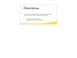 Outlook Web App - Sign out - University of California, Irvine