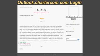 
Outlook.chartercom.com Login
