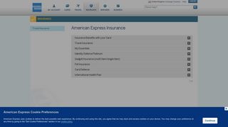Overview | Insurance | American Express Insurance UK - American Express Travel Insurance Portal