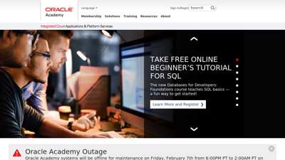 Overview  Oracle Academy