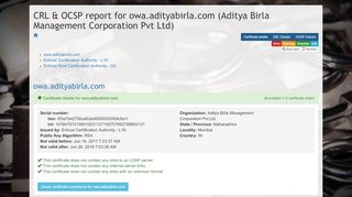 
                            7. owa.adityabirla.com (Aditya Birla Management Corporation ... - Owa Adityabirla Com Login