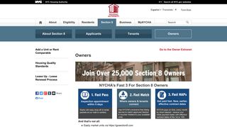 
                            4. Owners - NYCHA - NYC.gov - Nycha Section 8 Landlord Portal