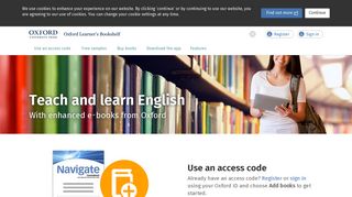 
                            4. Oxford Learner's Bookshelf | e-books for learning English - Www Oxford Learn Com Login