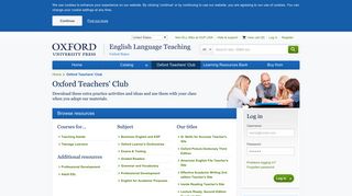 
                            5. Oxford Teachers' Club | Oxford University Press - Www Oxford Learn Com Login