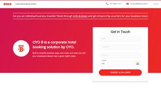 OYO B Corporate Hotel Booking Solution | OYO For Business ... - Oyo Extranet Login