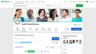 
                            3. Pacific Dental Services Reviews | Glassdoor - Pacific Dental Services Employee Portal