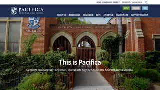 
                            5. Pacifica Christian High School | Home - Portal Pacifica