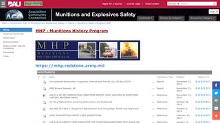 
Pages - Munitions History Program MHP - DAU Home
