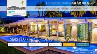 
Palm Springs Vacation Rentals by Acme House Co. | Luxury ...  
