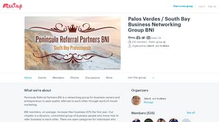 
                            7. Palos Verdes / South Bay Business Networking Group BNI ... - Https Www Bniconnectglobal Com Web Open Portal