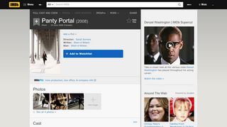 
Panty Portal (2008) - IMDb
