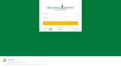 PaperCut Login for Oklahoma Baptist University