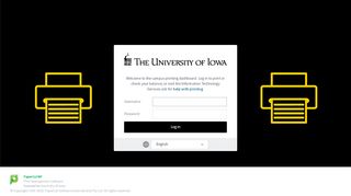 
                            8. PaperCut Login for University of Iowa - Webprint Portal
