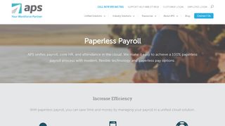 
                            4. Paperless Payroll and Online Pay Services | APS Payroll - Www Paperlessemployee Com Wm Pe Login