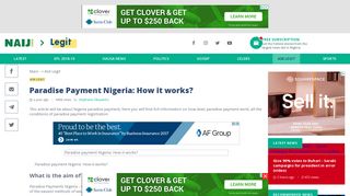 
                            6. Paradise Payment Nigeria: How it works? ▷ Legit.ng