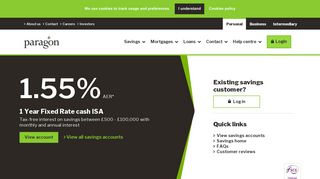 
                            8. Paragon Bank: Savings Accounts | Mortgages | Loans - Paragon Bank Savings Portal