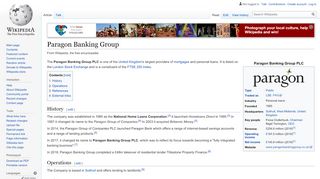 
                            7. Paragon Banking Group - Wikipedia - Paragon Bank Savings Portal
