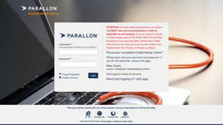 
                            1. Parallon Credentialing Portal - Parallon Credentialing Portal Login