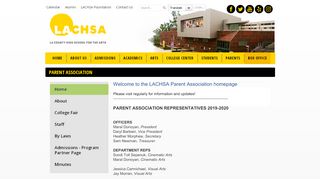 
                            5. Parent Council - lachsa - Lachsa Parent Portal
