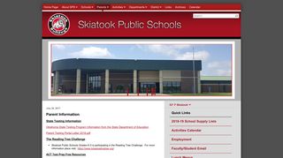
Parent Information - Skiatook Public Schools
