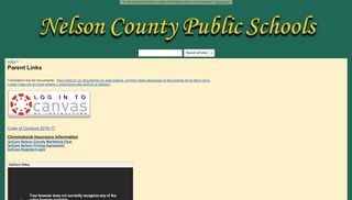 
                            4. Parent Links - Nelson County Public Schools - Google Sites - Nelson County High School Parent Portal
