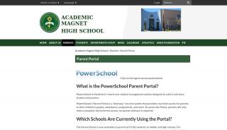 
                            1. Parent Portal - Academic Magnet High School - Parent Portal Ccsd Amhs