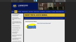
                            5. Parent Portal Access Manual - Linwood Middle School - North ... - Nbtschools Student Portal