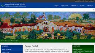 
                            1. Parent Portal – Amador County Public Schools - Aeries Portal Acusd