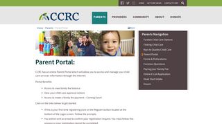 
                            4. Parent Portal - Child Care Resource Center - Ccrc Provider Portal