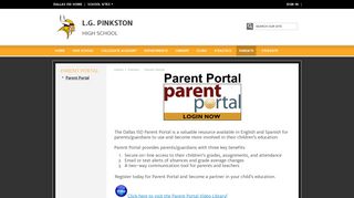 
Parent Portal - Dallas ISD
