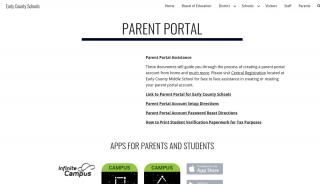 
                            4. Parent Portal - Early County Schools - Early K12 Ga Us Parent Portal