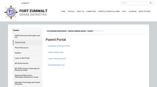 
                            2. Parent Portal - Fort Zumwalt School District - Fze Student Portal