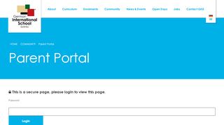 
                            3. Parent Portal | German International School Sydney - Giss Portal