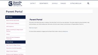 
                            4. Parent Portal - Granville Schools - Parent Portal Laca
