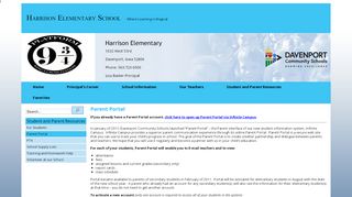 
                            4. Parent Portal | Harrison Elementary School - Harrison Campus Portal