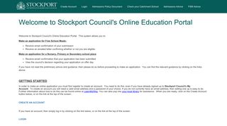 
                            15. Parent Portal: Home - Stockport Council - Mbc Parent Portal