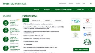 
Parent Portal - Homestead High School - Fremont Union High School ...
