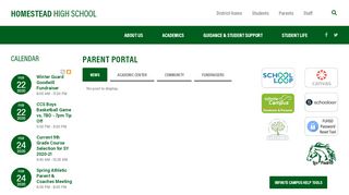 
Parent Portal - Homestead High School

