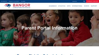 
                            3. Parent Portal Information - Bangor Christian School - Crosspoint Parent Portal