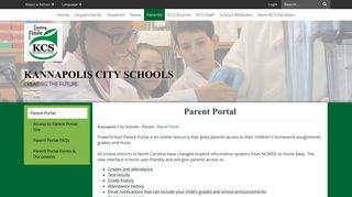
                            5. Parent Portal - Kannapolis City Schools - Parent Portal Forest School
