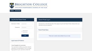 
                            4. Parent Portal | Login - Brighton College Parent Portal