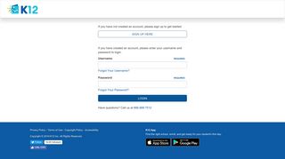 Parent Portal Login - K12 Ohva Parent Portal
