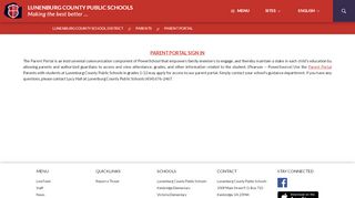 
                            9. Parent Portal - Lunenburg County Public Schools - Lcps Powerschool Portal