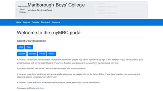 
                            1. Parent Portal - Marlborough Boys College - Mbc Parent Portal