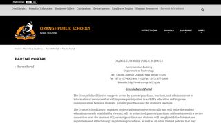 
                            7. Parent Portal / Parent Portal - Orange Public Schools - Genesis Portal Paramus Nj