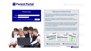 
                            4. Parent Portal - Please login - Inter High Parent Portal