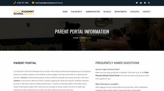 
                            3. Parent Portal - Point Pleasant Schools - Bennett Middle School Parent Portal
