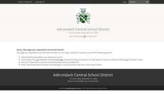 
                            5. Parent Portal Resources / Welcome - Adirondack Central School District - The Model School Portal
