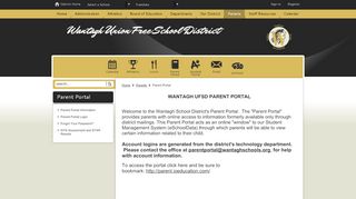 
                            6. Parent Portal - Wantagh Union Free School District - Parent Portal Forest School